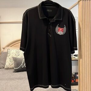 Harley Davidson Miller High Life Promotional Polo Shirt